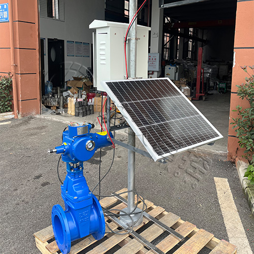 鹿寨皓久 Z945X-16Q免布线太阳能电动闸阀 农业灌溉 支持远程智能控制